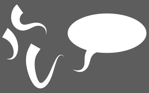 Speech bubbles example